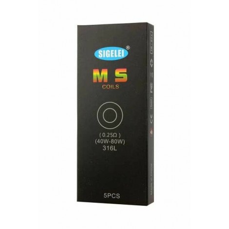 Sigelei MS Series Replacement Coils - 5 Pack