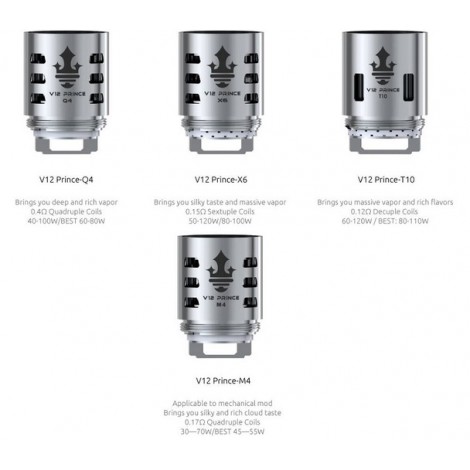 Smok TFV12 Prince Replacement Coils (Pack of 3)