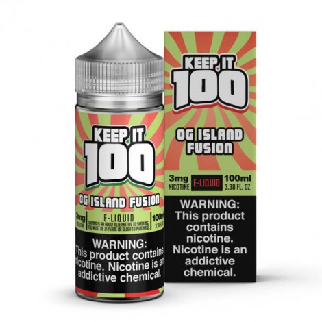 Kiberry Killa E-Liquid 100ml by Keep it 100 E-Juice (OG ISLAND FUSION)