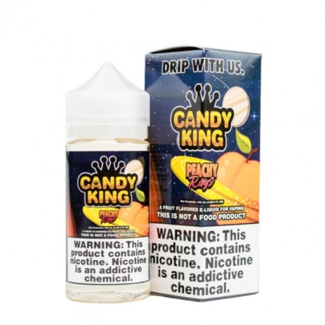 Peachy Rings E-Liquid 100ml by Candy King E-Juice
