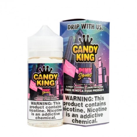 Pink Squares E-Liquid 100ml by Candy King E-Juice
