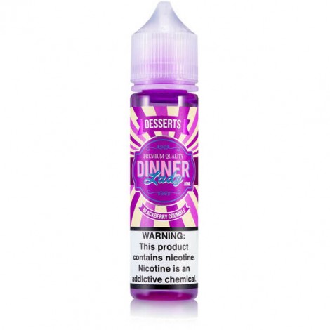 Blackberry Crumble E-Liquid 60ml by Dinner Lady E-Juice