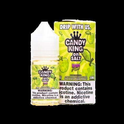 Hard Apple Salt E-Liquid 30ml by Candy King on Salt E-Juice