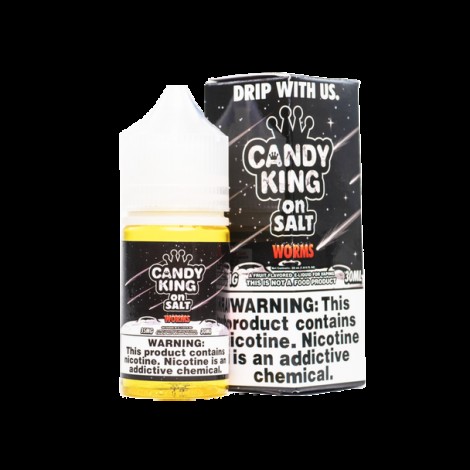 Worms Salt E-Liquid 30ml by Candy King on Salt E-Juice