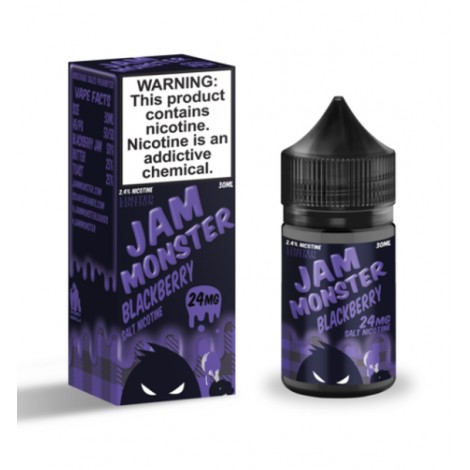 Blackberry Salt E-Juice by Jam Monster E-Liquid 30ML