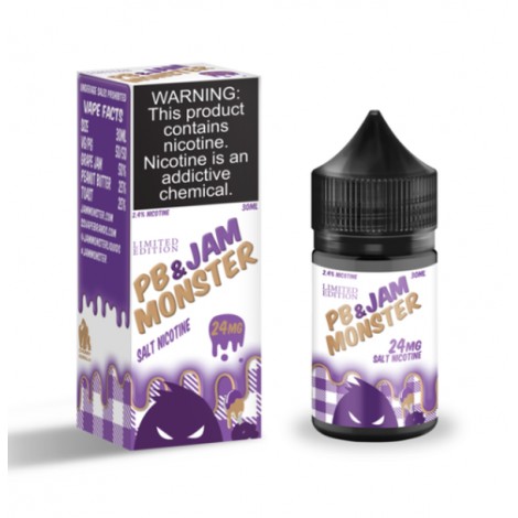 Grape Salt E-Juice by PB & Jam Monster E-Liquid 30ML