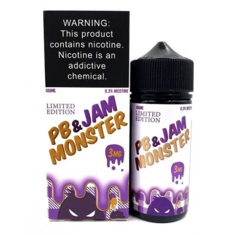 Grape E-Juice by PB & Jam Monster E-Liquid 100ML