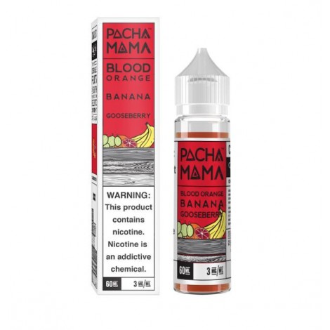 Blood Orange Banana Gooseberry E-Juice by Pachamama E-Liquid 60ML