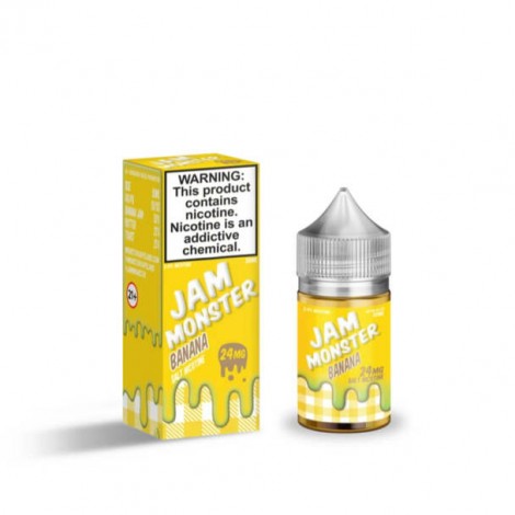 Jam Monster Banana Salt 30ml E-Juice