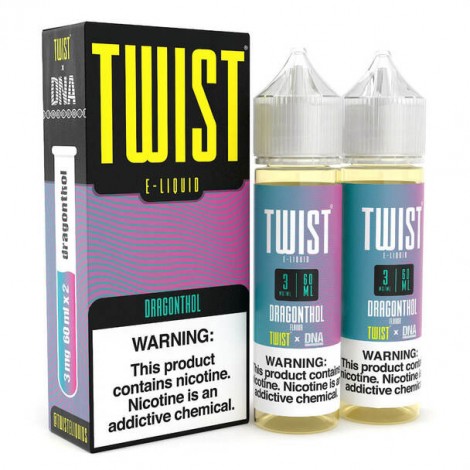 Twist x DNA Dragonthol 120ml E-Juice
