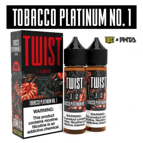 Twist E-Liquids Tobacco Platinum No.1 120ml E-Juice