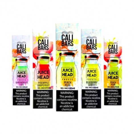 Juice Head Cali Bars Disposable Vape Pod (Pack of 10)