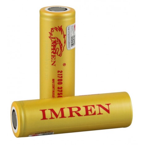 Imren 21700 3750mAh 40A IMR Battery (Pack of 2)