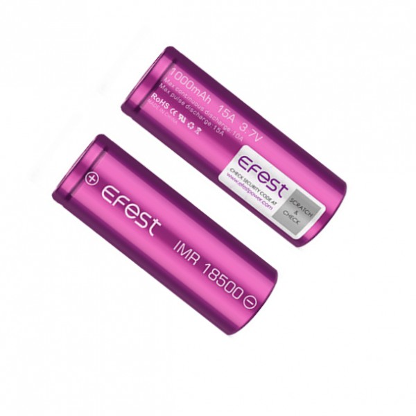 Efest 18500 1000mAh ...