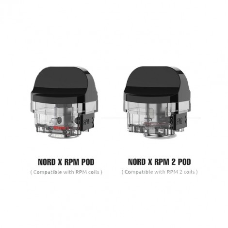 SMOK NORD X Empty Replacement Pod (Pack of 3)