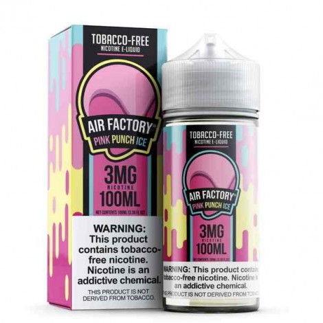 Air Factory Pink Punch Ice Tobacco Free Nicotine 100ml E-Juice