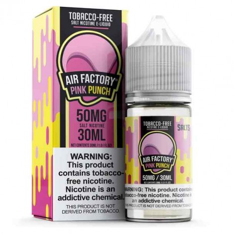 Air Factory Salts Pink Punch Tobacco Free Nicotine 30ml E-Juice