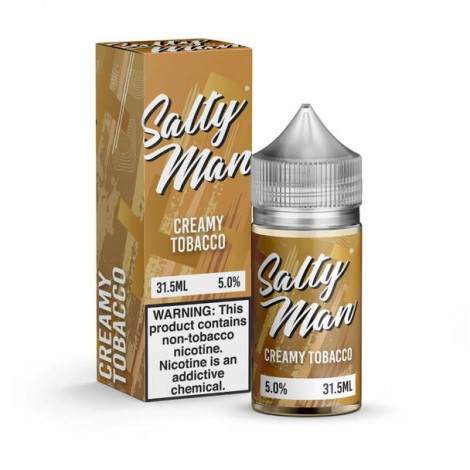 Salty Man NTN Creamy Tobacco 30ml Salt E-Juice