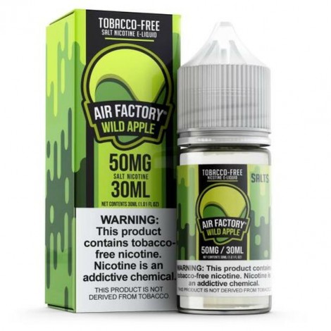 Air Factory Salts Wild Apple Tobacco Free Nicotine 30ml E-Juice