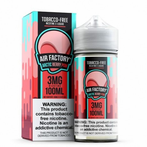 Air Factory Arctic Berry Pom Tobacco Free Nicotine 100ml E-Juice