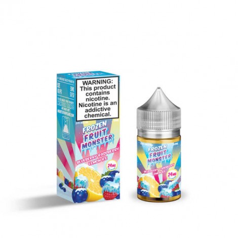 Frozen Fruit Monster Blue Raspberry Lemon Ice Salt 30ml E-Juice